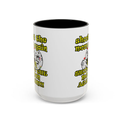 shoot the moon again - Accent Mug (white)