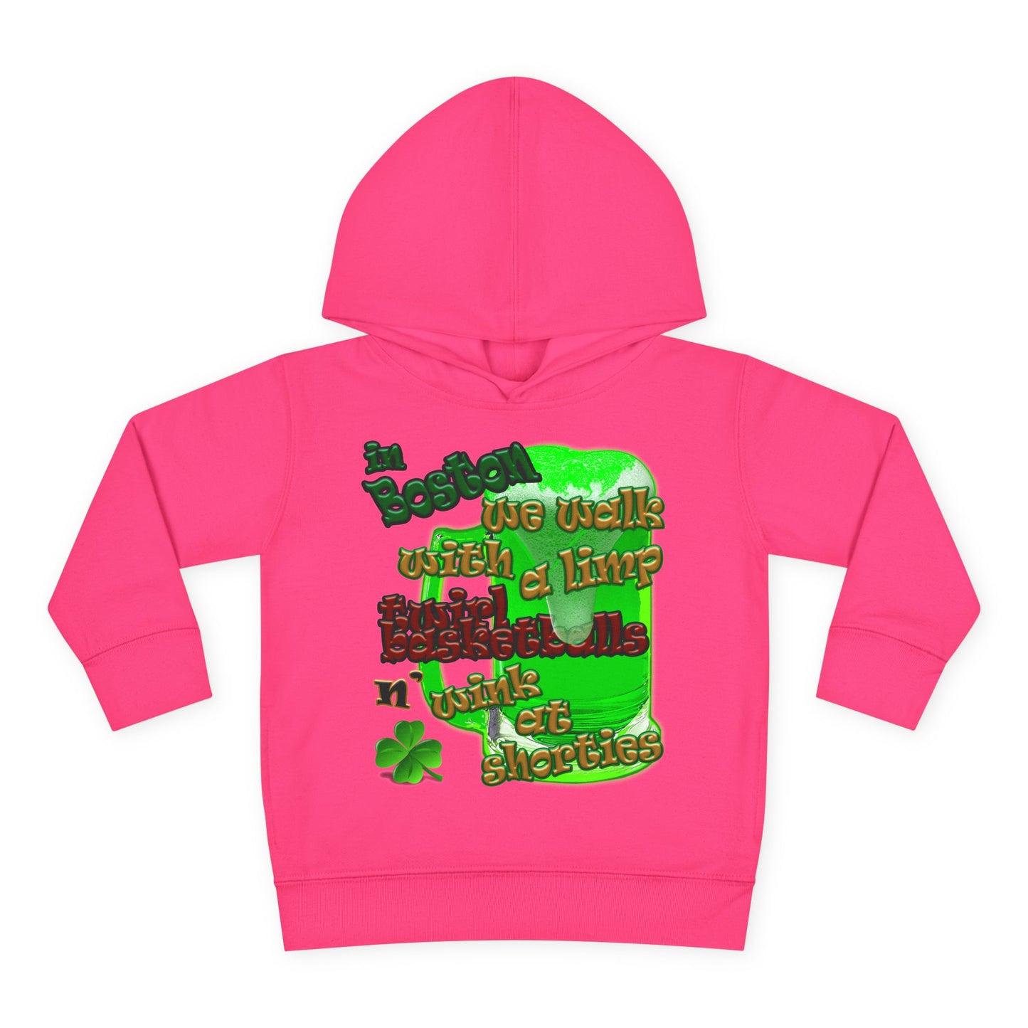 celtics logo - Toddler Pullover Fleece Hoodie