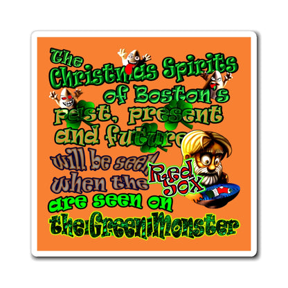 christmas spirits of boston - Magnets - (crusta)