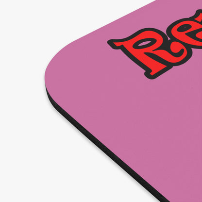 donkeys and elephants - Mouse Pad (Rectangle) (light pink)