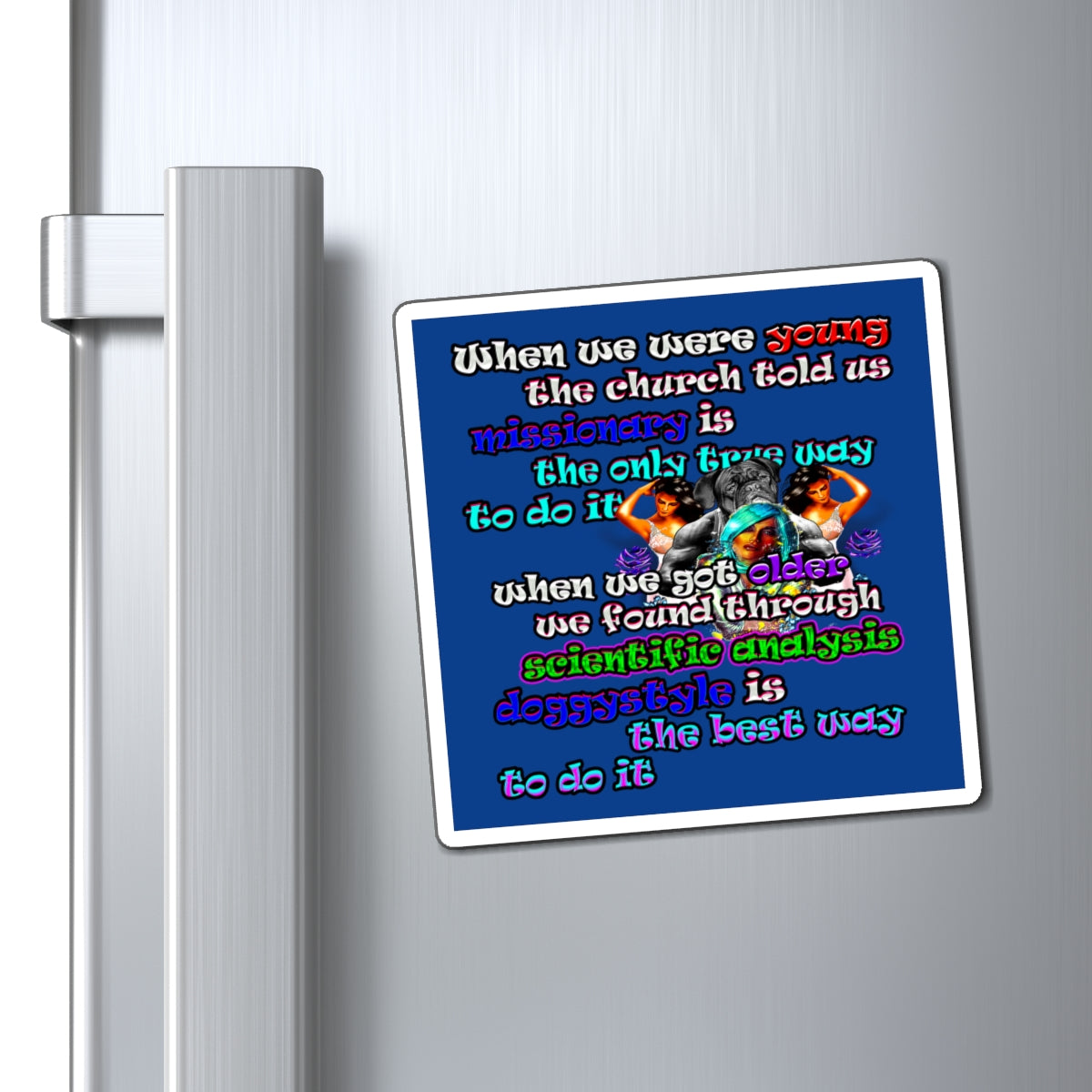 doggystyle - Magnets - (dark blue)