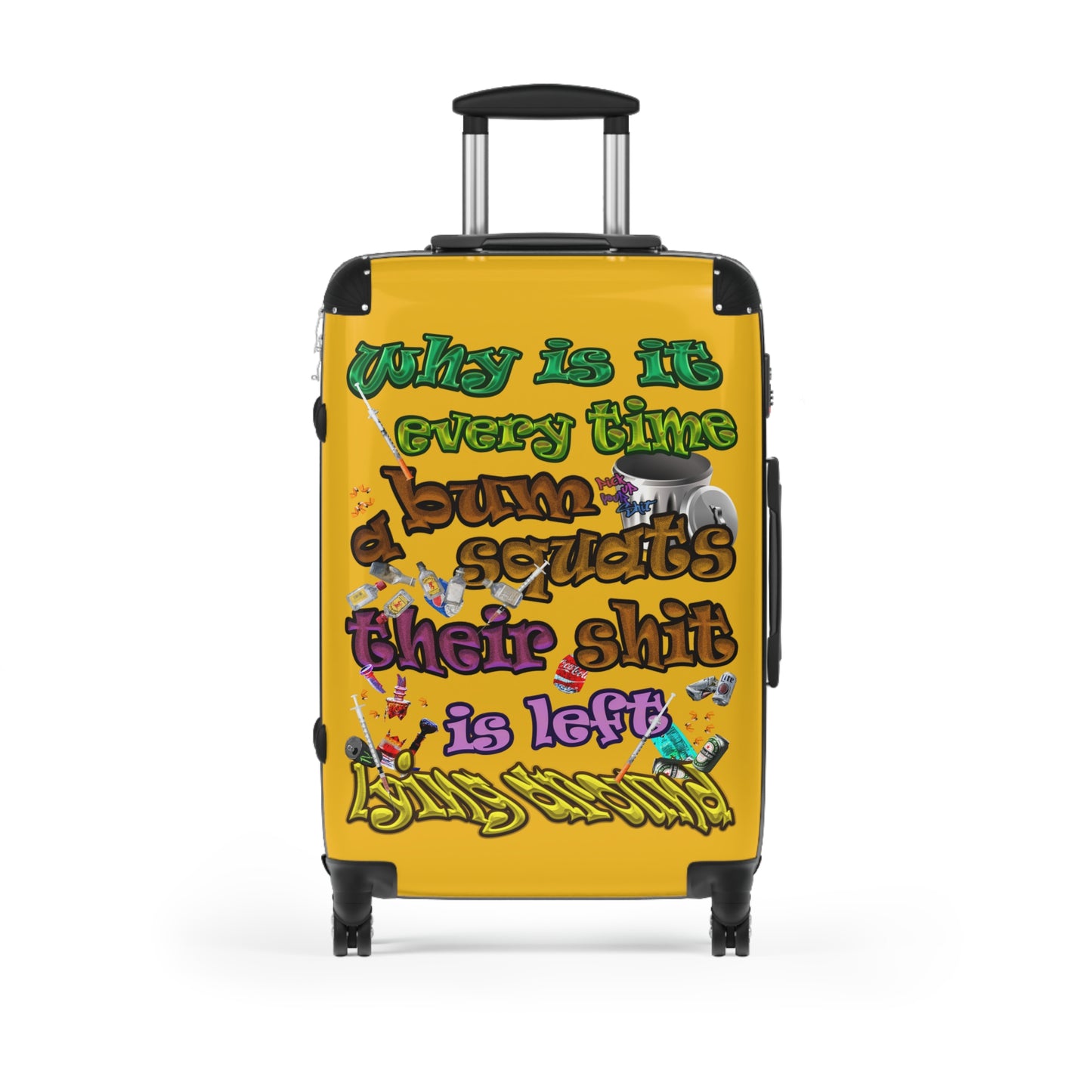 the bum's shit - Suitcase (yellow)