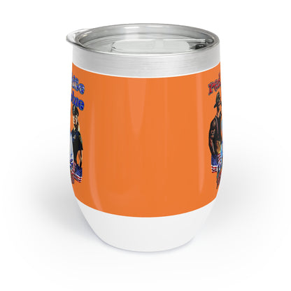 rw&b lives matter - Chill Wine Tumbler (crusta)