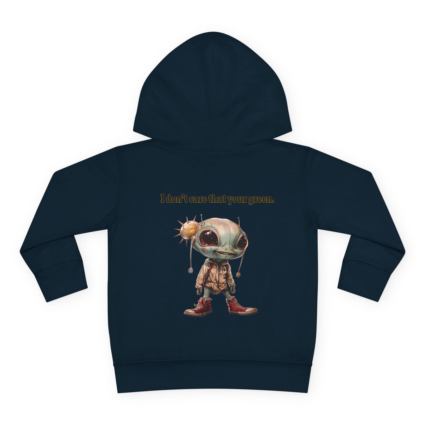 I don't care that your grey - Toddler Pullover Fleece Hoodie