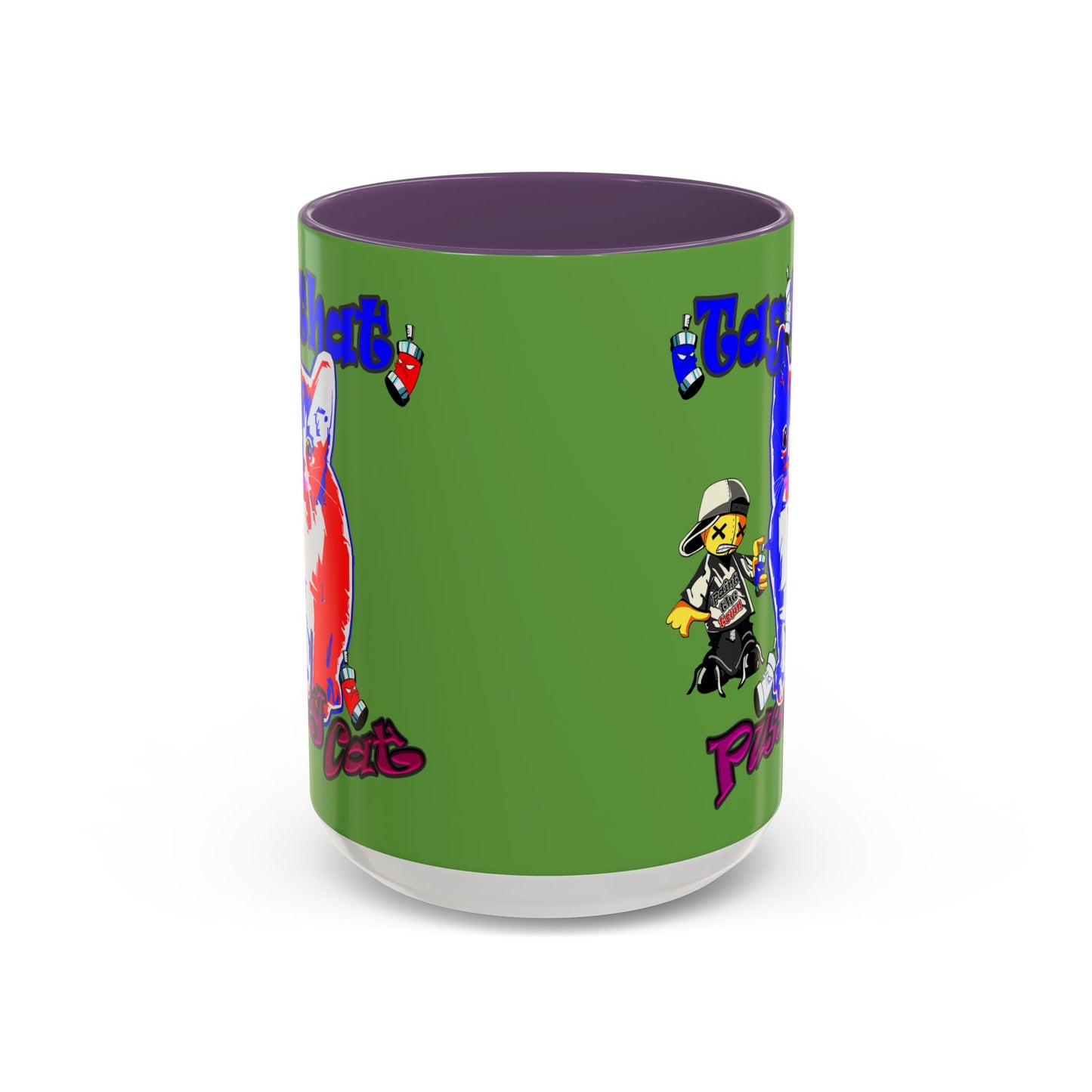 tag that - Accent Mug (green)