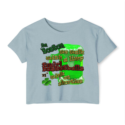 celtics logo - Women's Festival Crop Top
