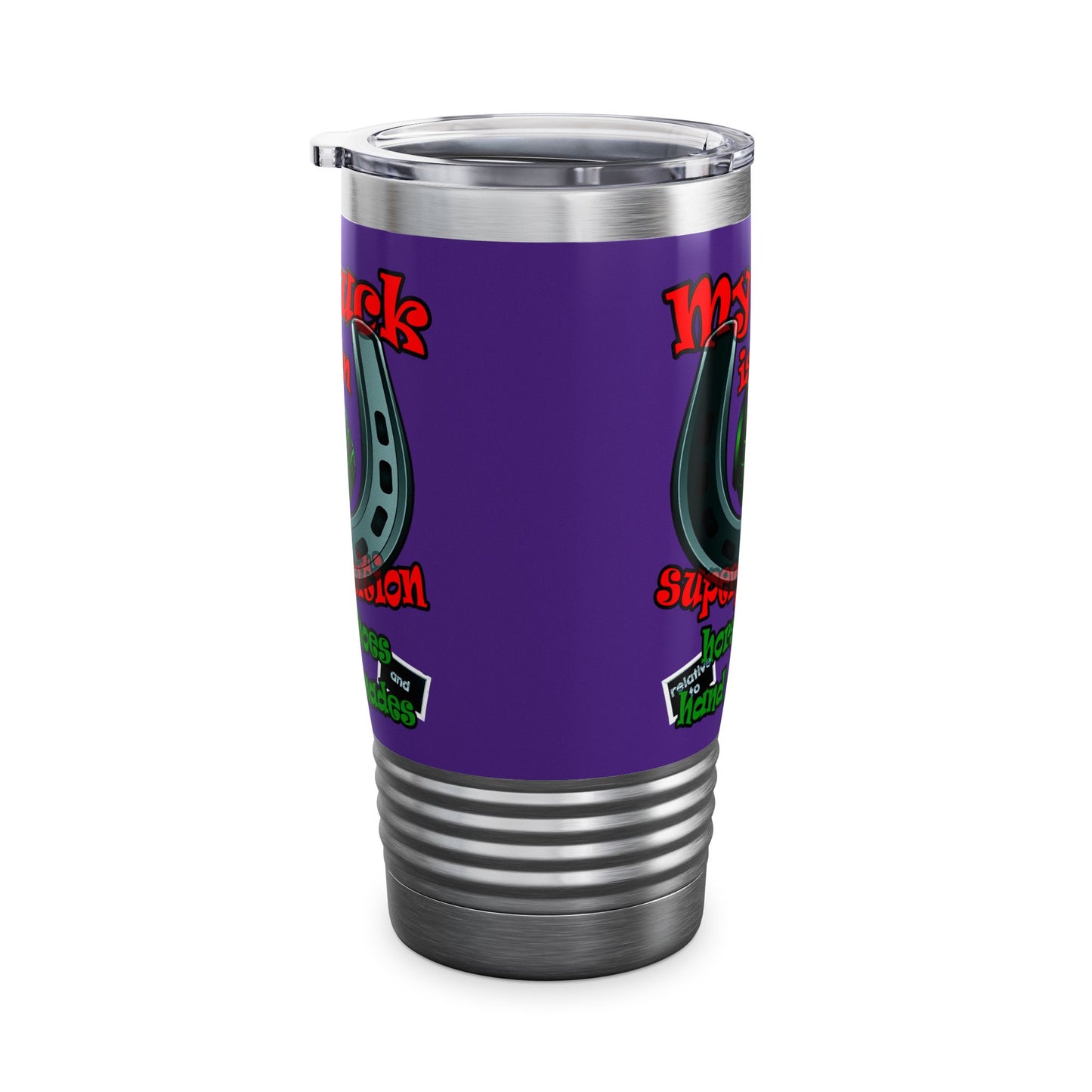 my luck - Ringneck Tumbler, 20oz (purple)