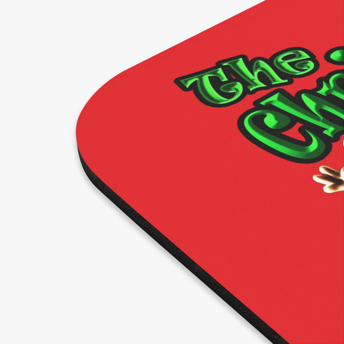 christmas spirits of boston - Mouse Pad (Rectangle) (red)
