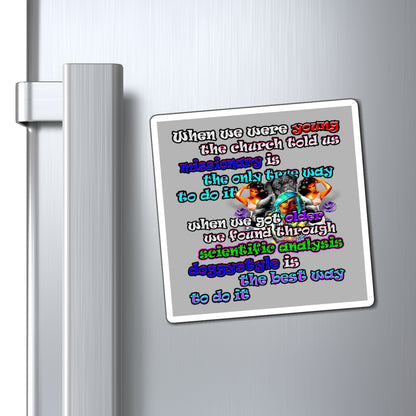 doggystyle - Magnets - (light grey)