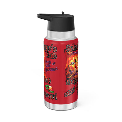 schrodinger's cat - Gator Tumbler, 32oz (dark red)