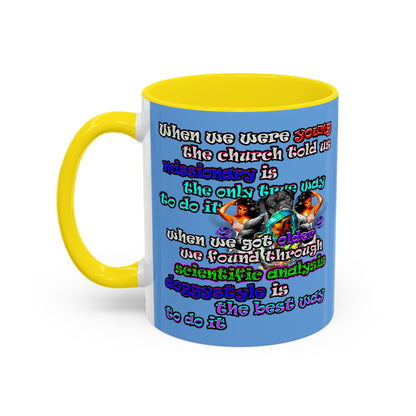 doggystyle - Accent Mug (light blue)