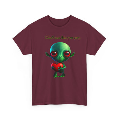 I don't care that your grey - Unisex Heavy Cotton Tee
