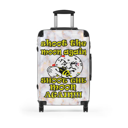 shoot the moon again - Suitcase (white marble)