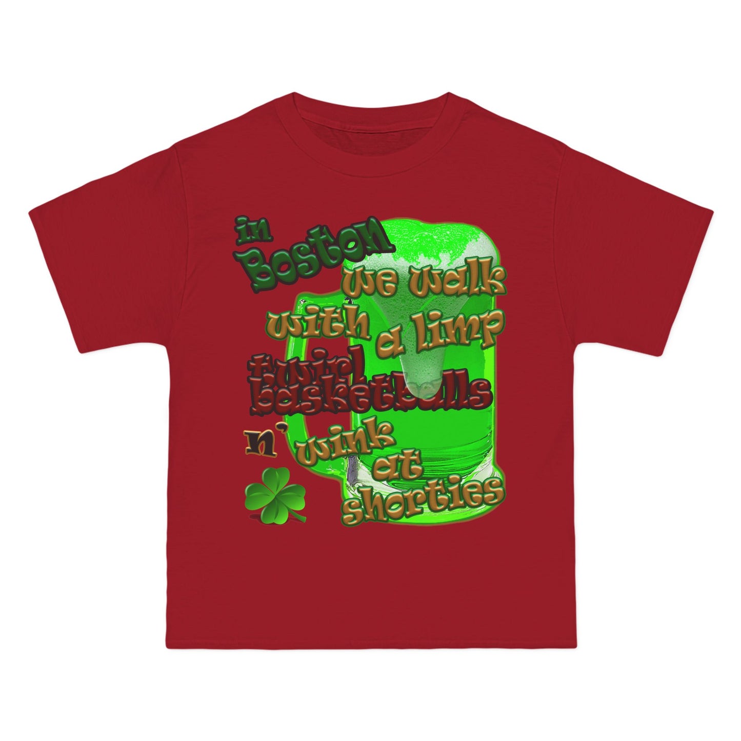 celtics logo - Beefy-T®  Short-Sleeve T-Shirt