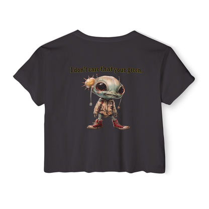 I don't care that your grey - Women's Festival Crop Top