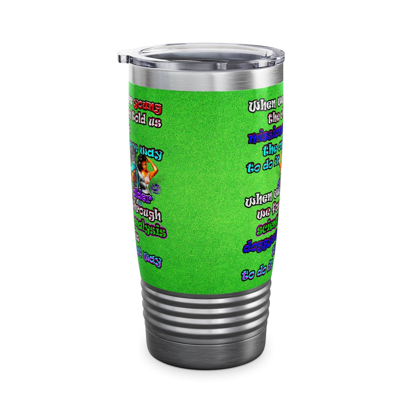 doggystyle - Ringneck Tumbler, 20oz (green turf)