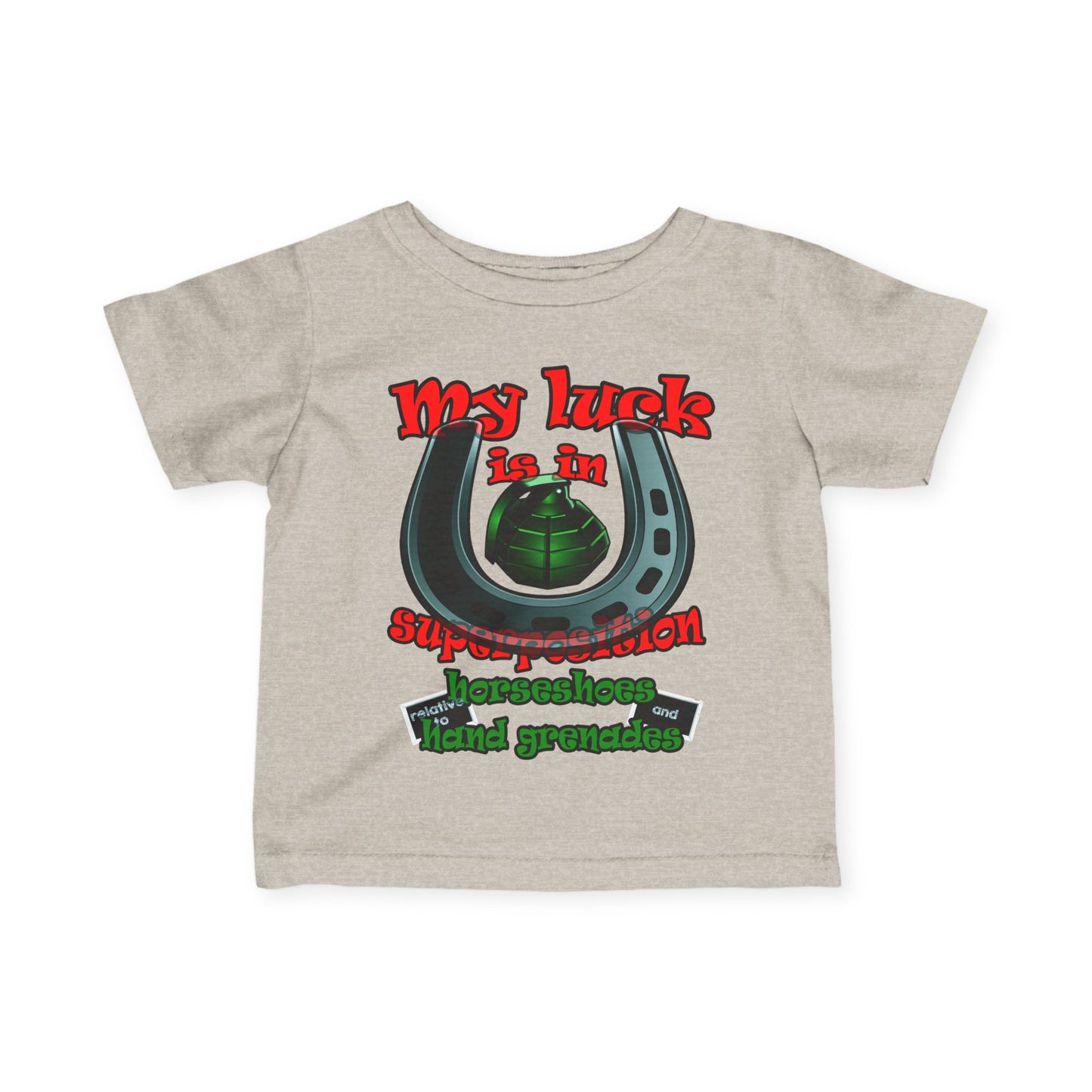 my luck - Infant Fine Jersey Tee