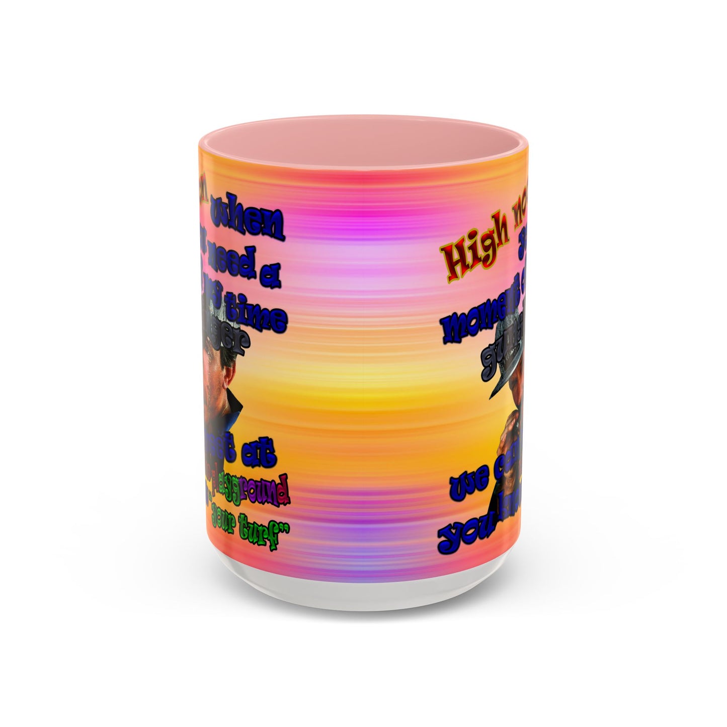 high noon - Accent Mug (color blur)