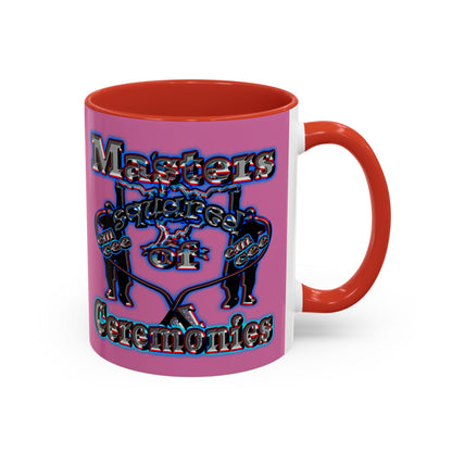 em cee squared - Accent Mug (light pink)