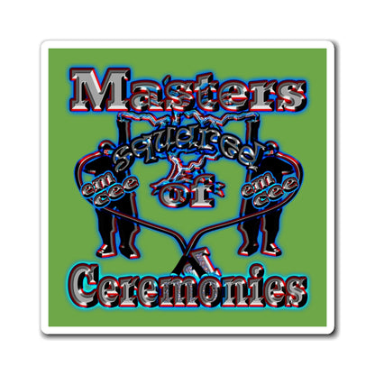 em cee squared - Magnets - (green)
