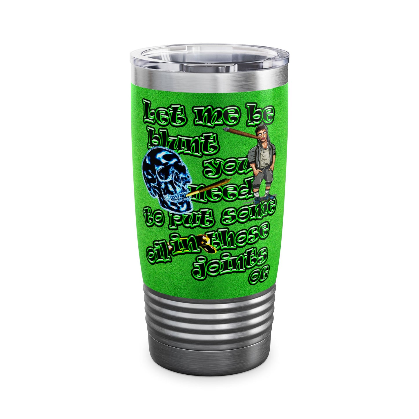 og - Ringneck Tumbler, 20oz (green turf)