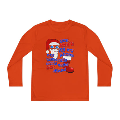 santa's shoes - Youth Long Sleeve Competitor Tee