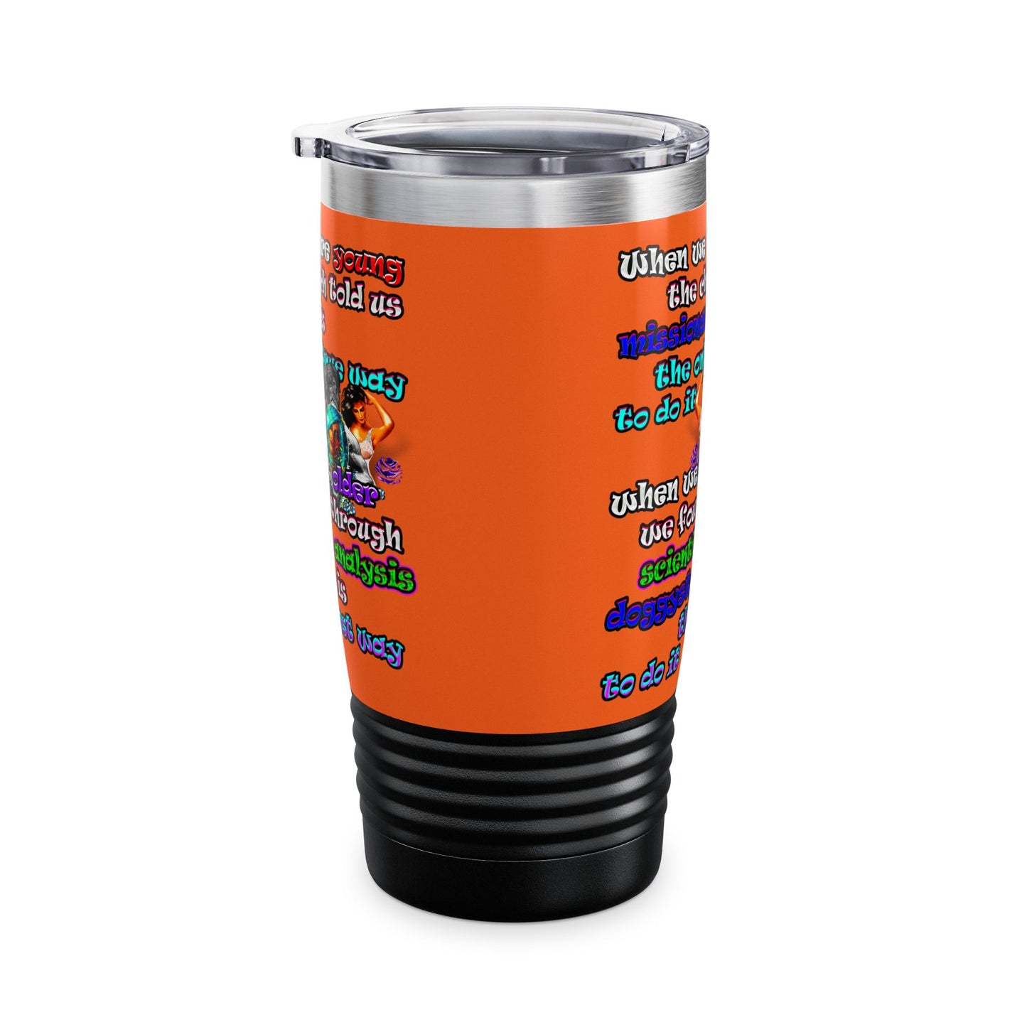 doggystyle - Ringneck Tumbler, 20oz (orange)