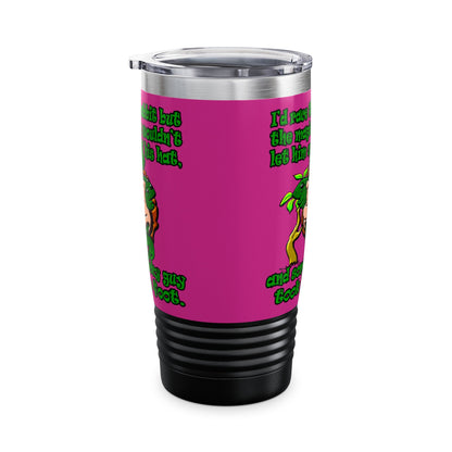 turtle race - Ringneck Tumbler, 20oz (pink)
