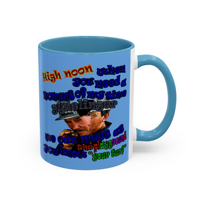 high noon - Accent Mug (light blue)