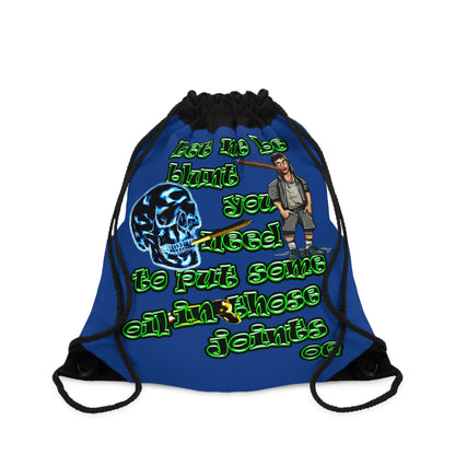 og - Drawstring Bag (dark blue)