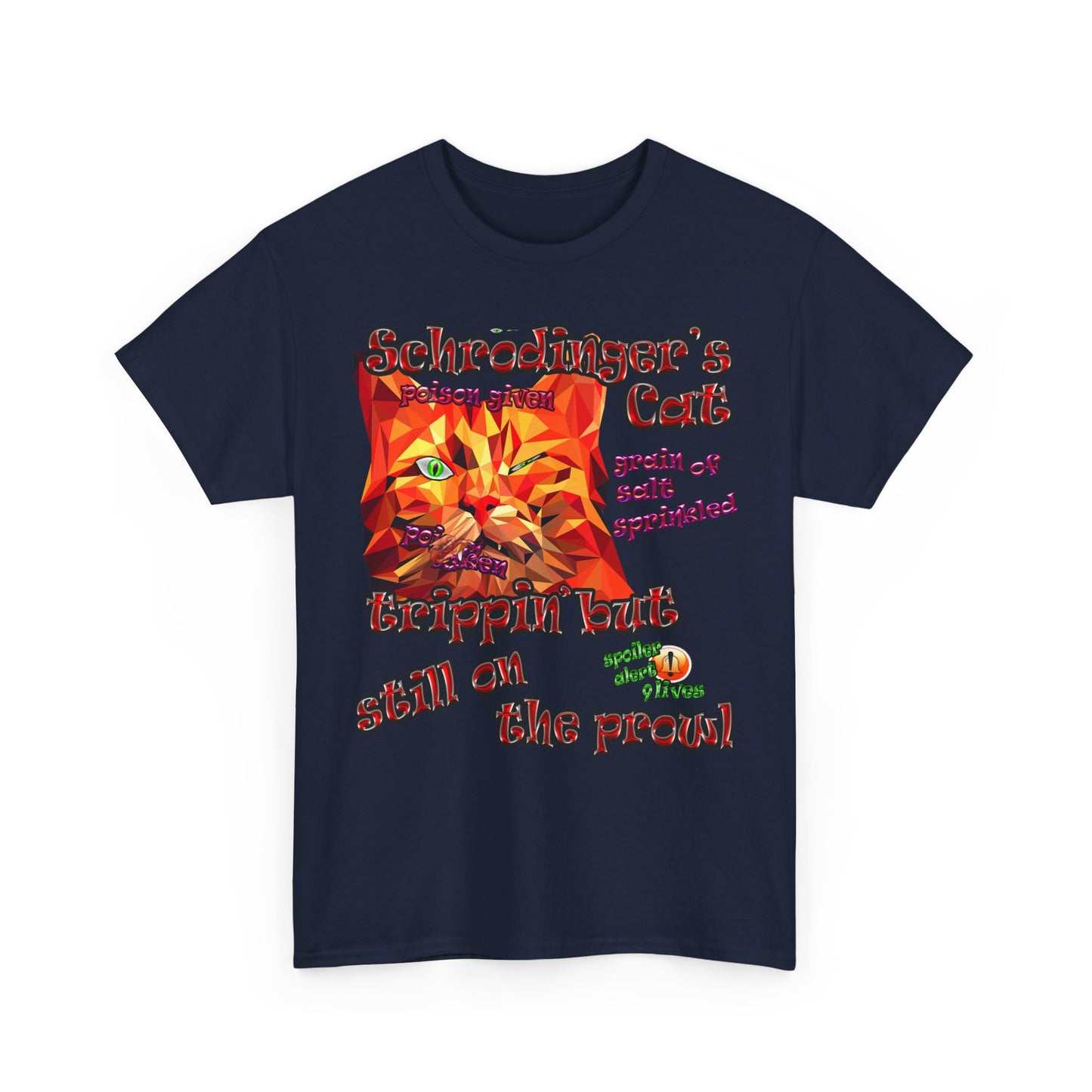 schrodinger's cat - Unisex Heavy Cotton Tee