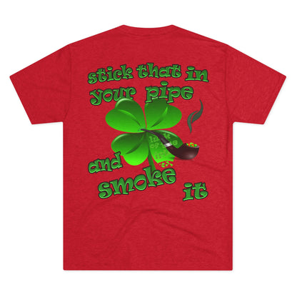 celtics logo - Unisex Tri-Blend Crew Tee
