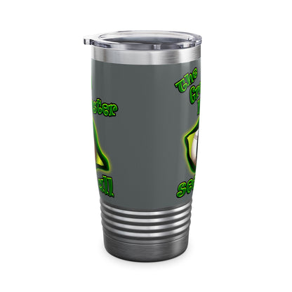 green monster - Ringneck Tumbler, 20oz (dark grey)