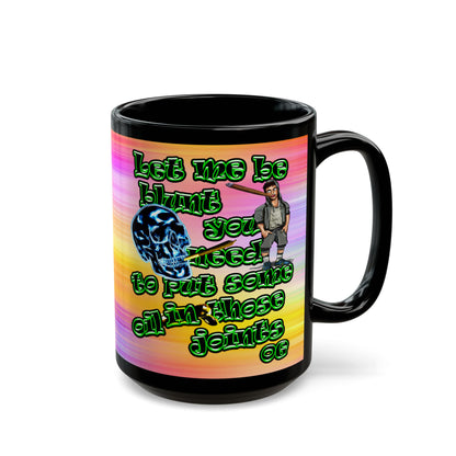 og - Black Mug (color blur)
