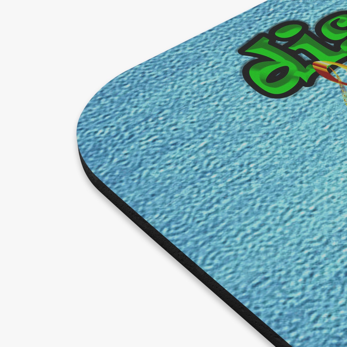 disc jockey - Mouse Pad (Rectangle) (faded blue)