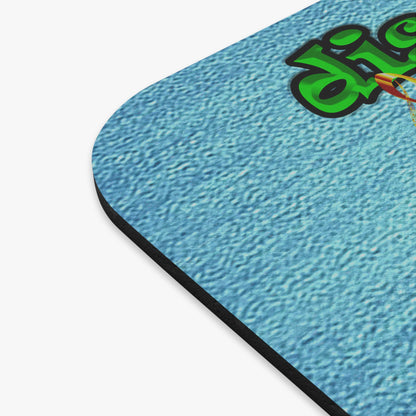 disc jockey - Mouse Pad (Rectangle) (faded blue)