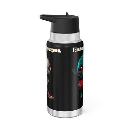 I don't care that your grey - Gator Tumbler, 32oz (black)