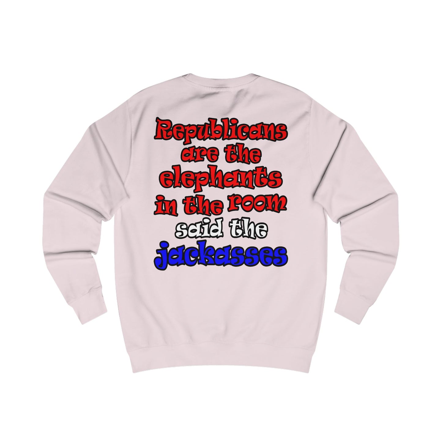 donkeys and elephants - Men's Sweatshirt