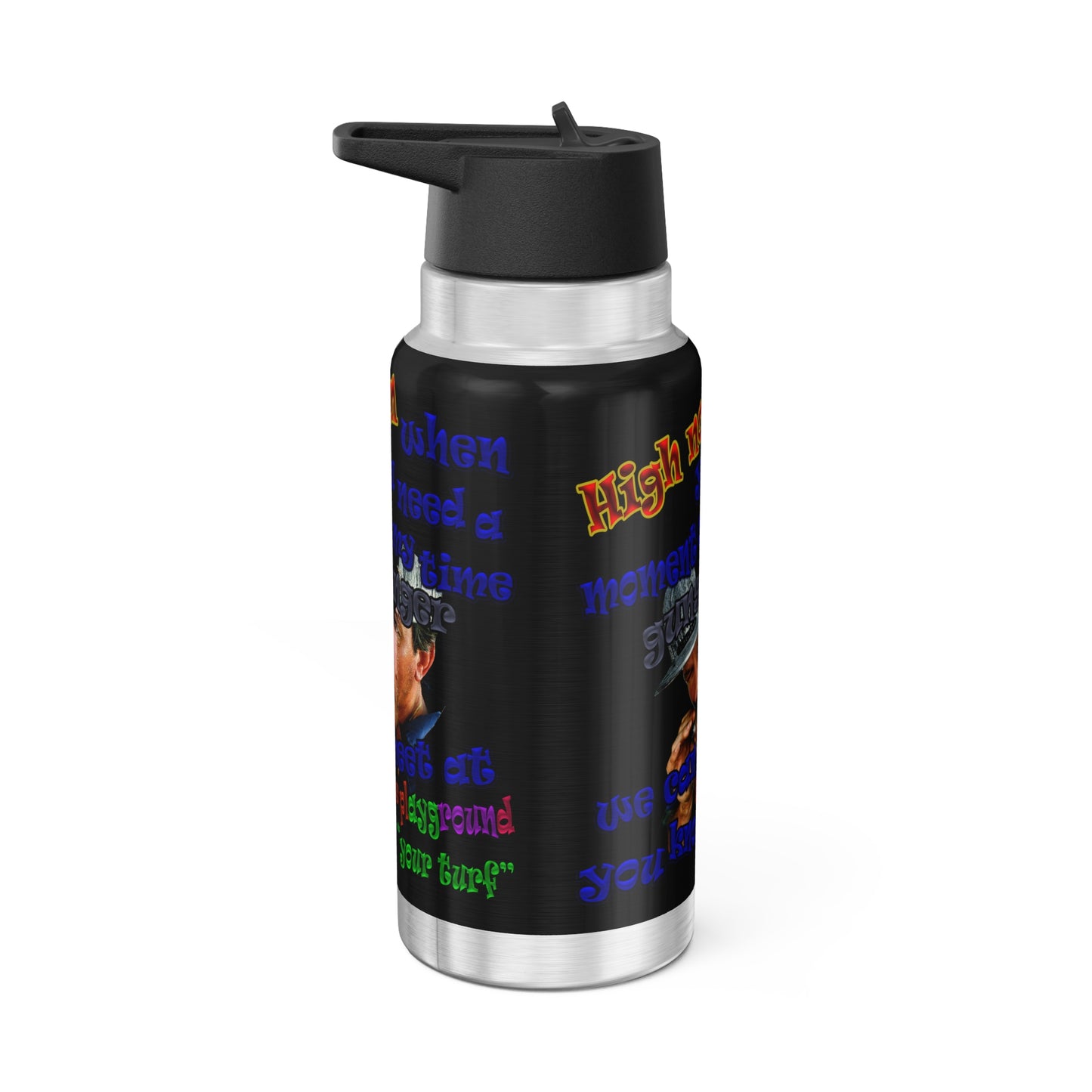 high noon - Gator Tumbler, 32oz (black)