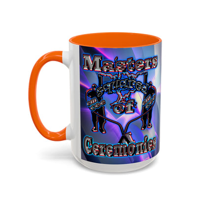 em cee squared - Accent Mug (grey-pink wave)