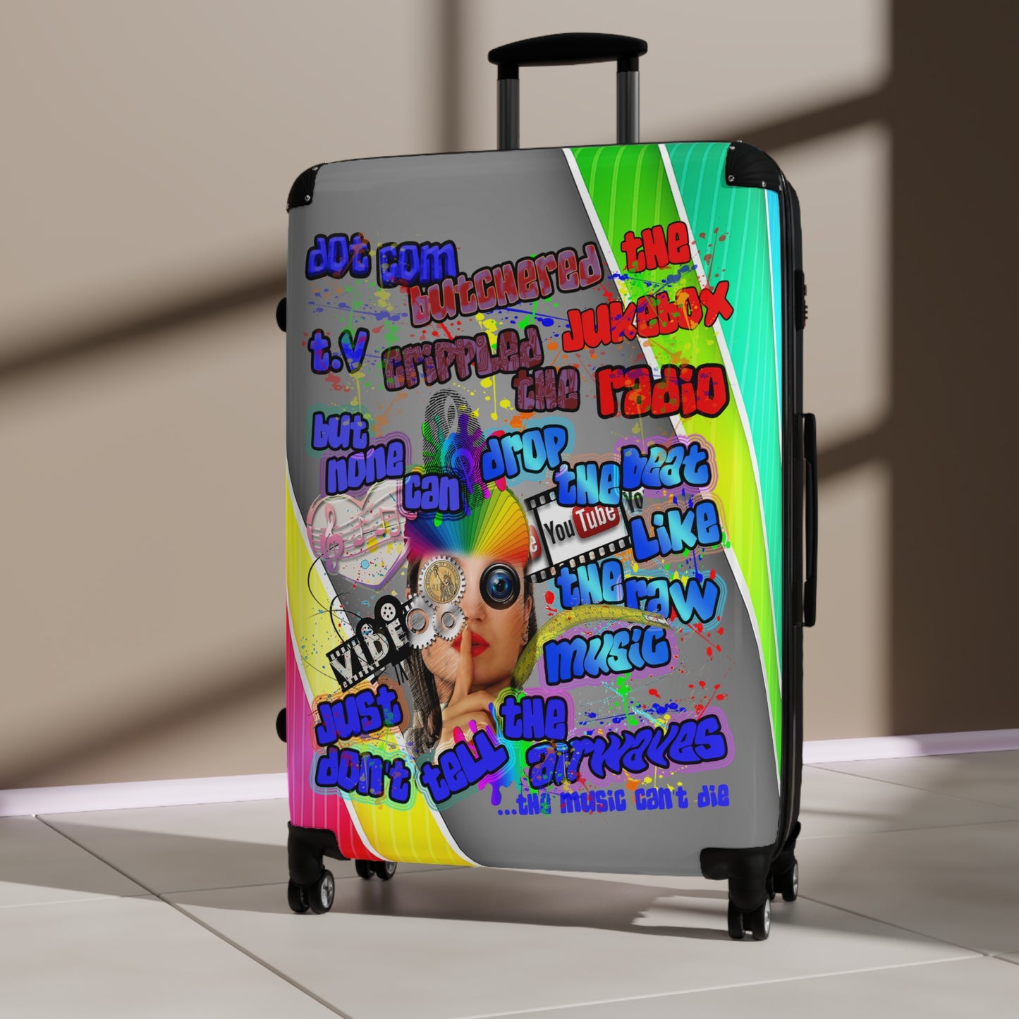 drop the beat - Suitcase (rainbow split)
