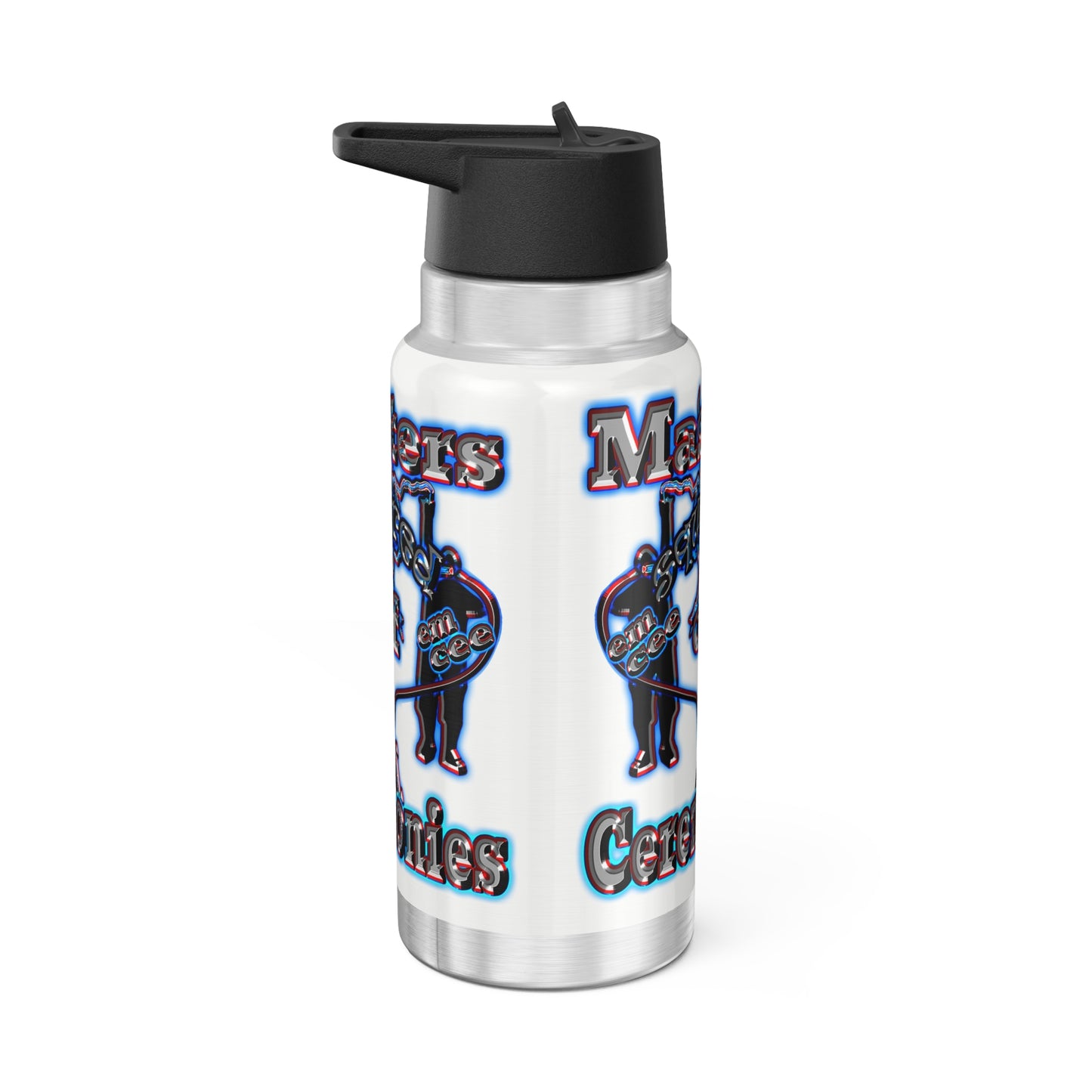 em cee squared - Gator Tumbler, 32oz (white)