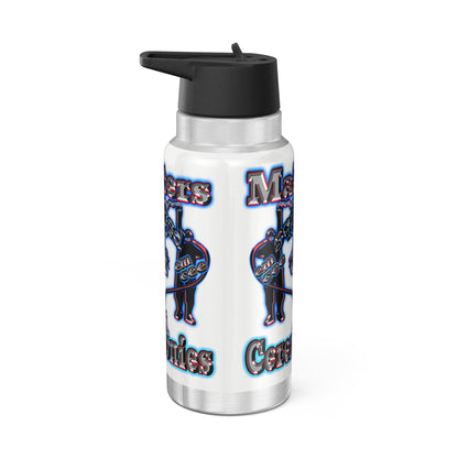 em cee squared - Gator Tumbler, 32oz (white)