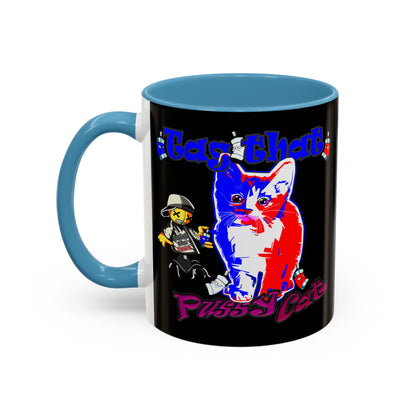 tag that - Accent Mug (black)