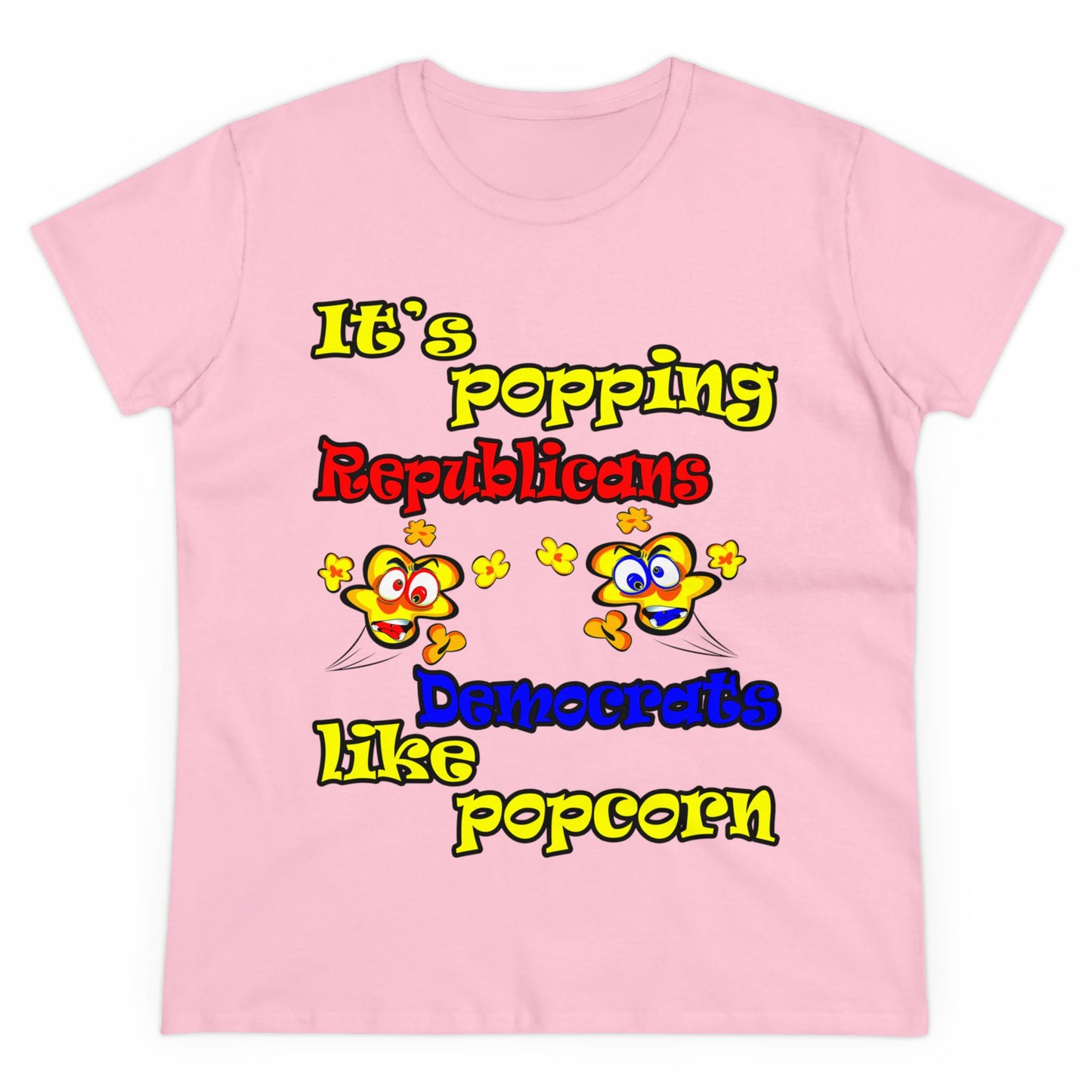 popping like popcorn - Women's Midweight Cotton Tee