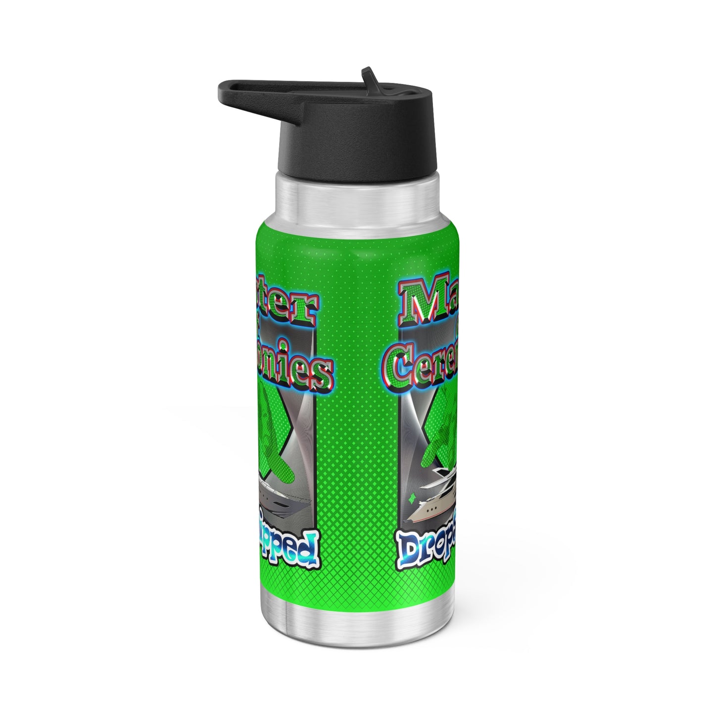 logo - Gator Tumbler, 32oz  (logo green)
