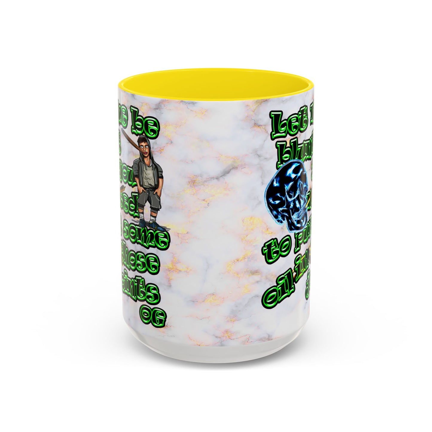 og - Accent Mug (white marble)