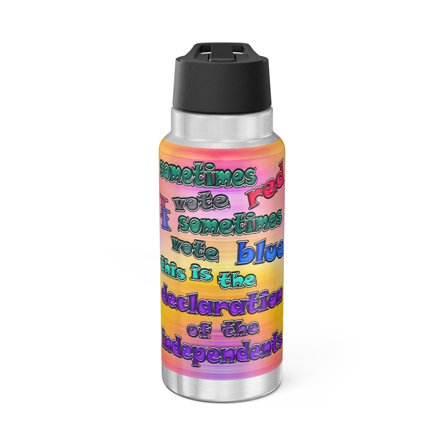 declaration of the independents - Gator Tumbler, 32oz  (color blur)