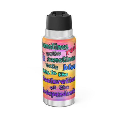 declaration of the independents - Gator Tumbler, 32oz  (color blur)