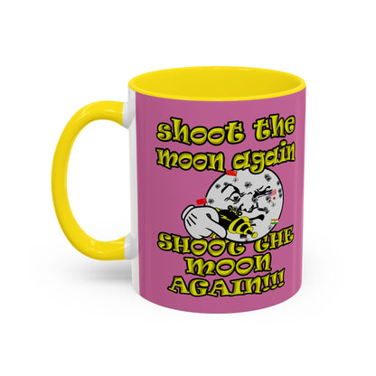 shoot the moon again - Accent Mug (light pink)